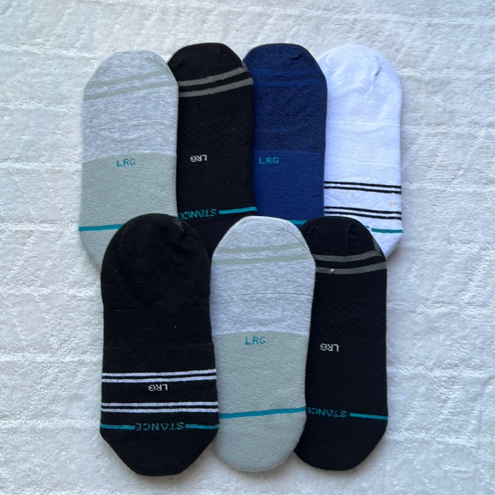 (7)Stance Gamut Super Invisible No Show Socks View 3